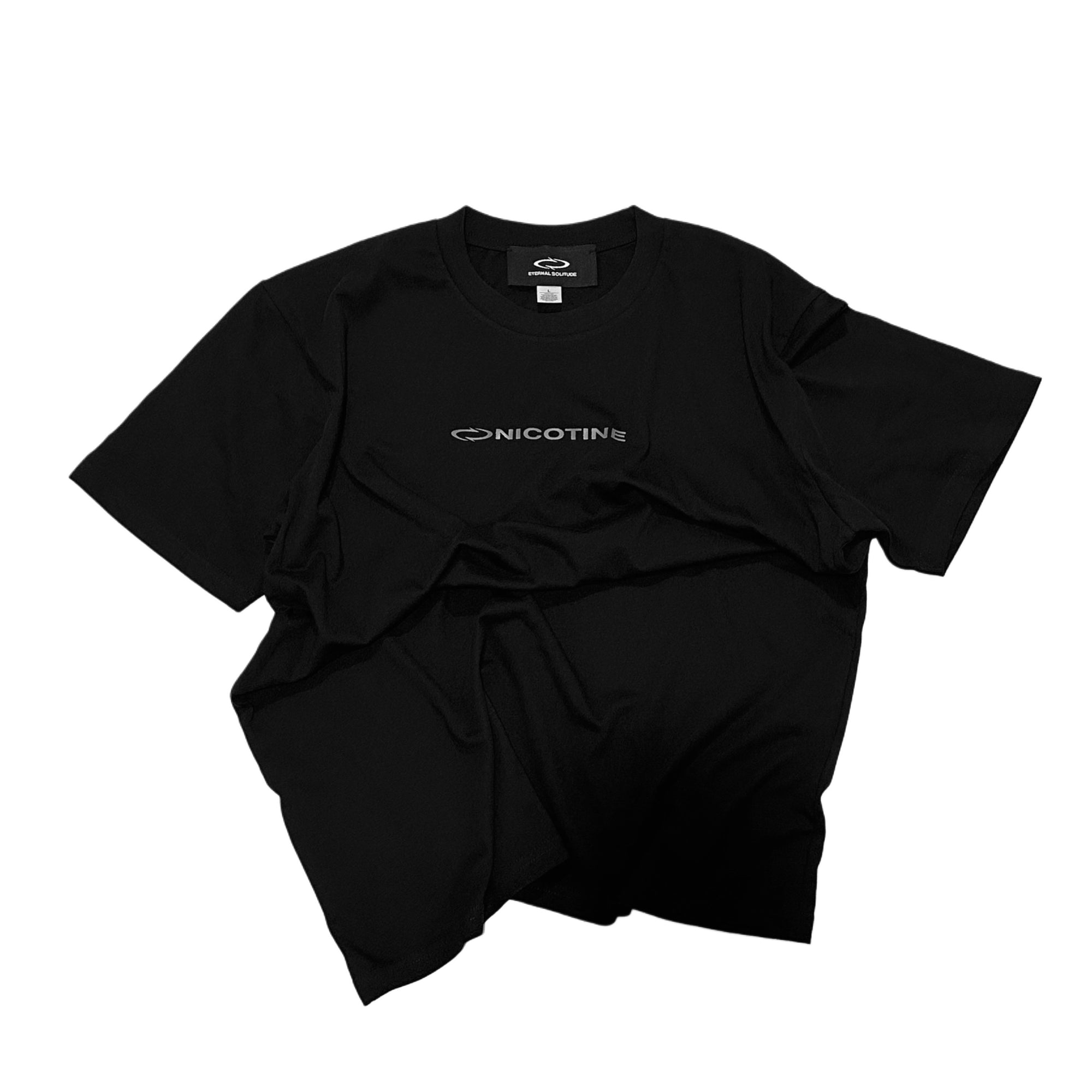 NIC0TINE TEE BLACK